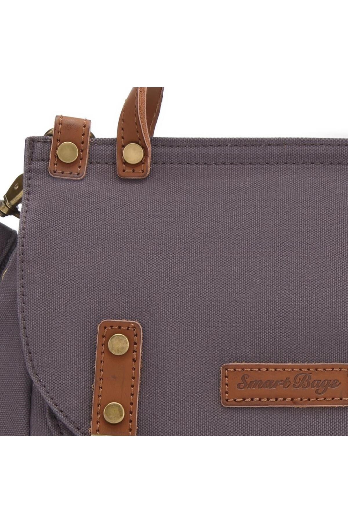 Smart Bags Kanvas Kadın El Çantası