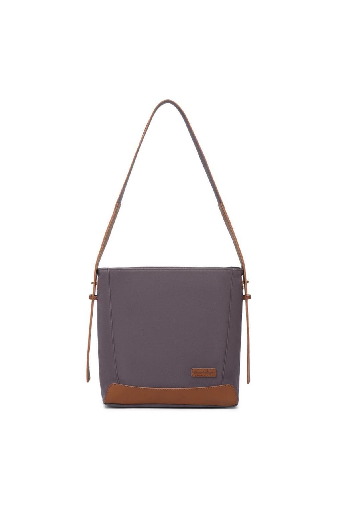 Smart Bags Kanvas Kadın Omuz Çantası