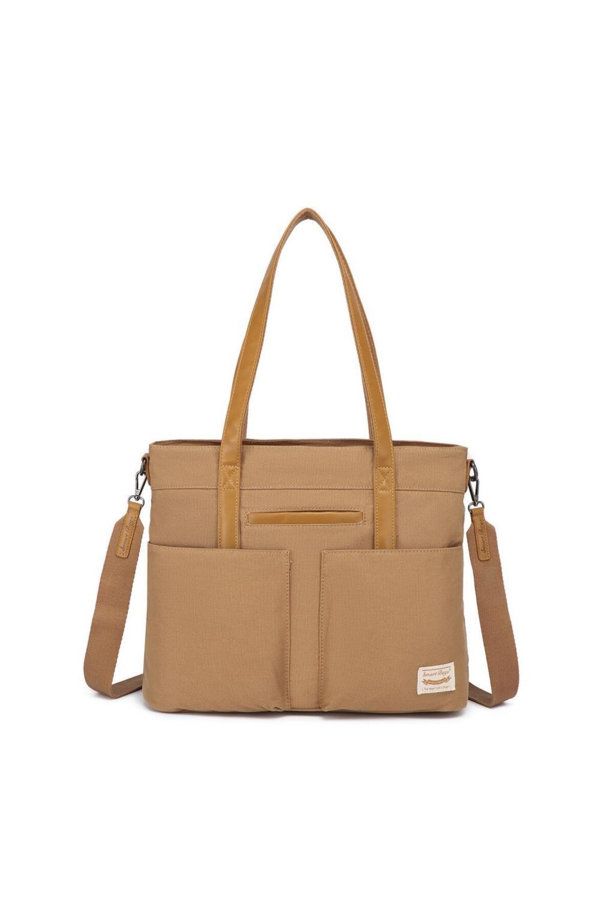 Smart Bags Kanvas Kadın Omuz Çantası