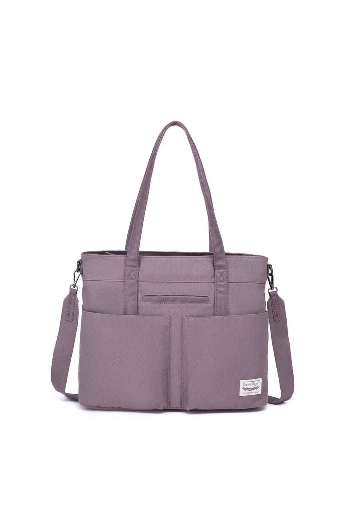 Smart Bags Kanvas Kadın Omuz Çantası