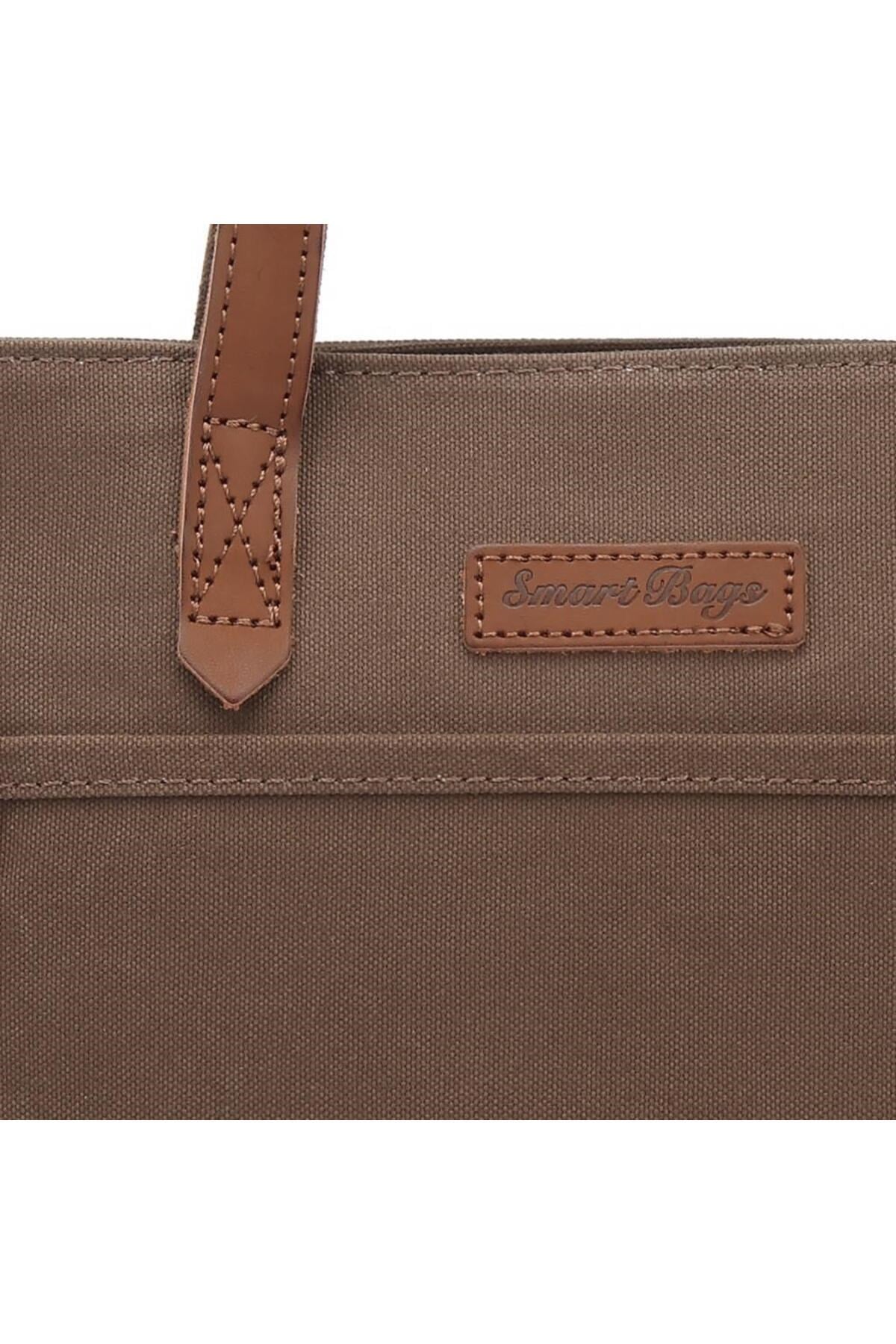 Smart Bags Kanvas Kadın Omuz Çantası