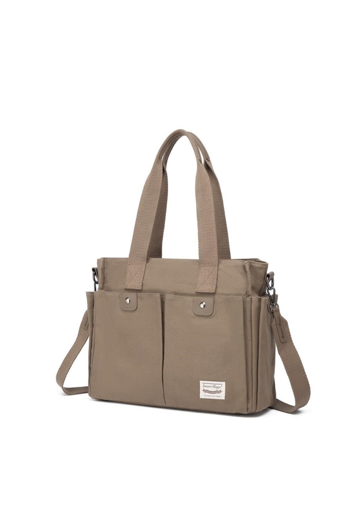 Smart Bags Kanvas Kadın Omuz Çantası