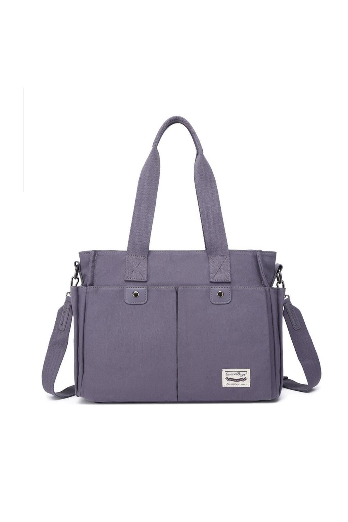 Smart Bags Kanvas Kadın Omuz Çantası