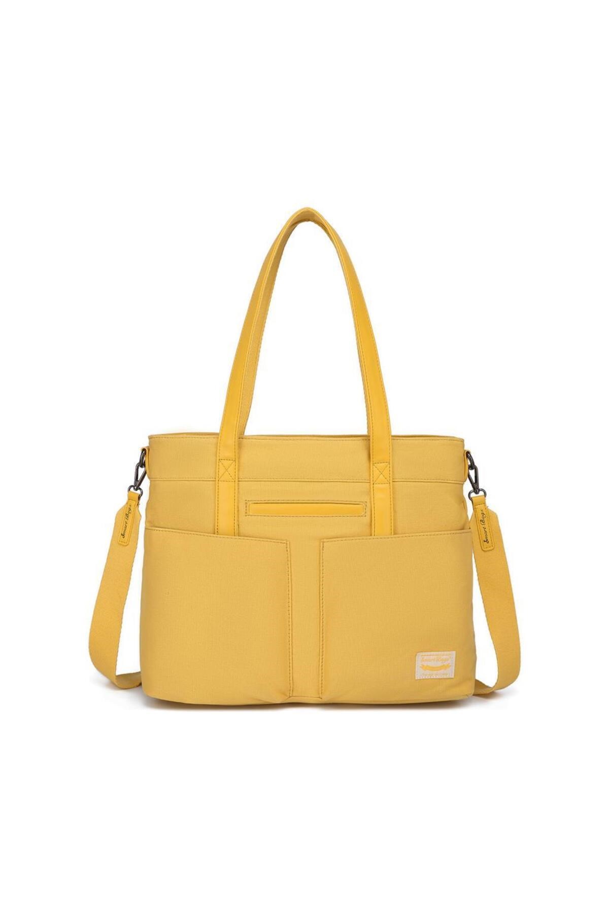 Smart Bags Kanvas Kadın Omuz Çantası