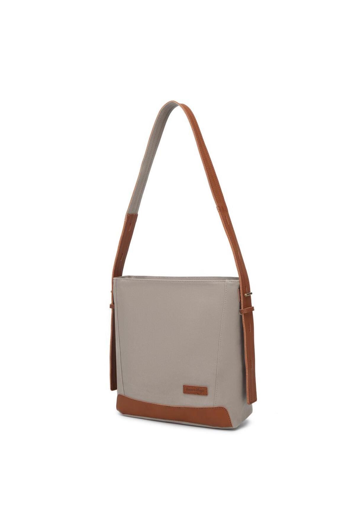 Smart Bags Kanvas Kadın Omuz Çantası