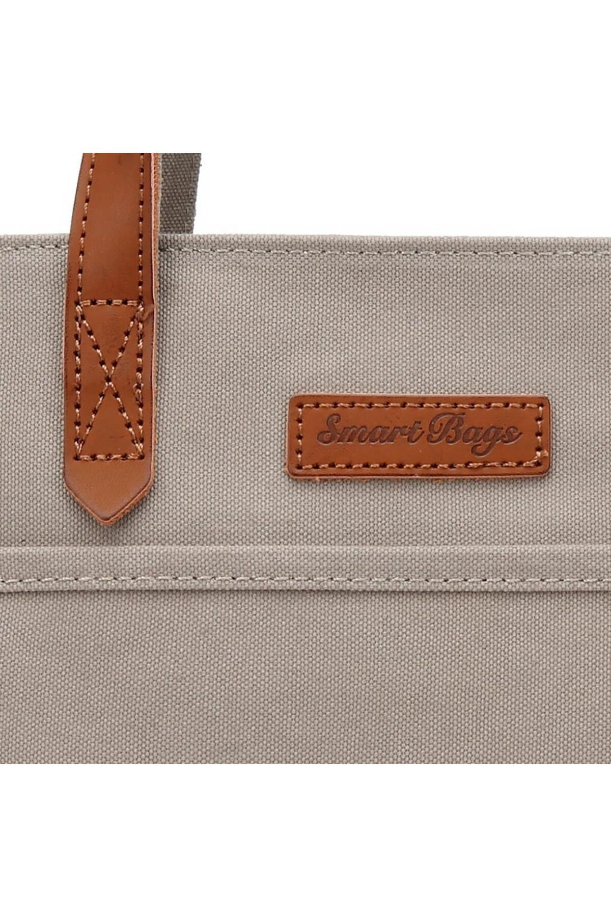 Smart Bags Kanvas Kadın Omuz Çantası