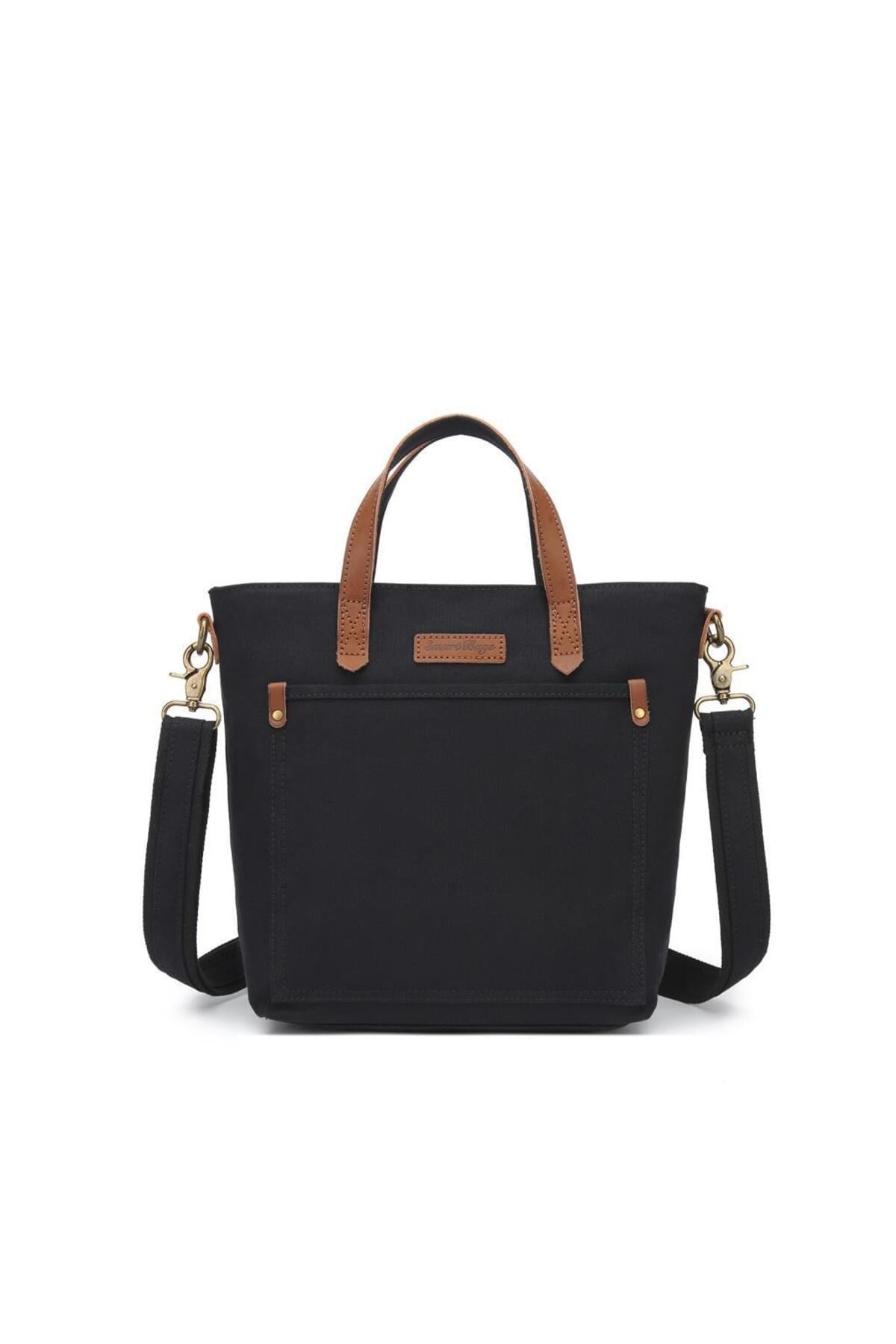 Smart Bags Kanvas Kadın Omuz Çantası