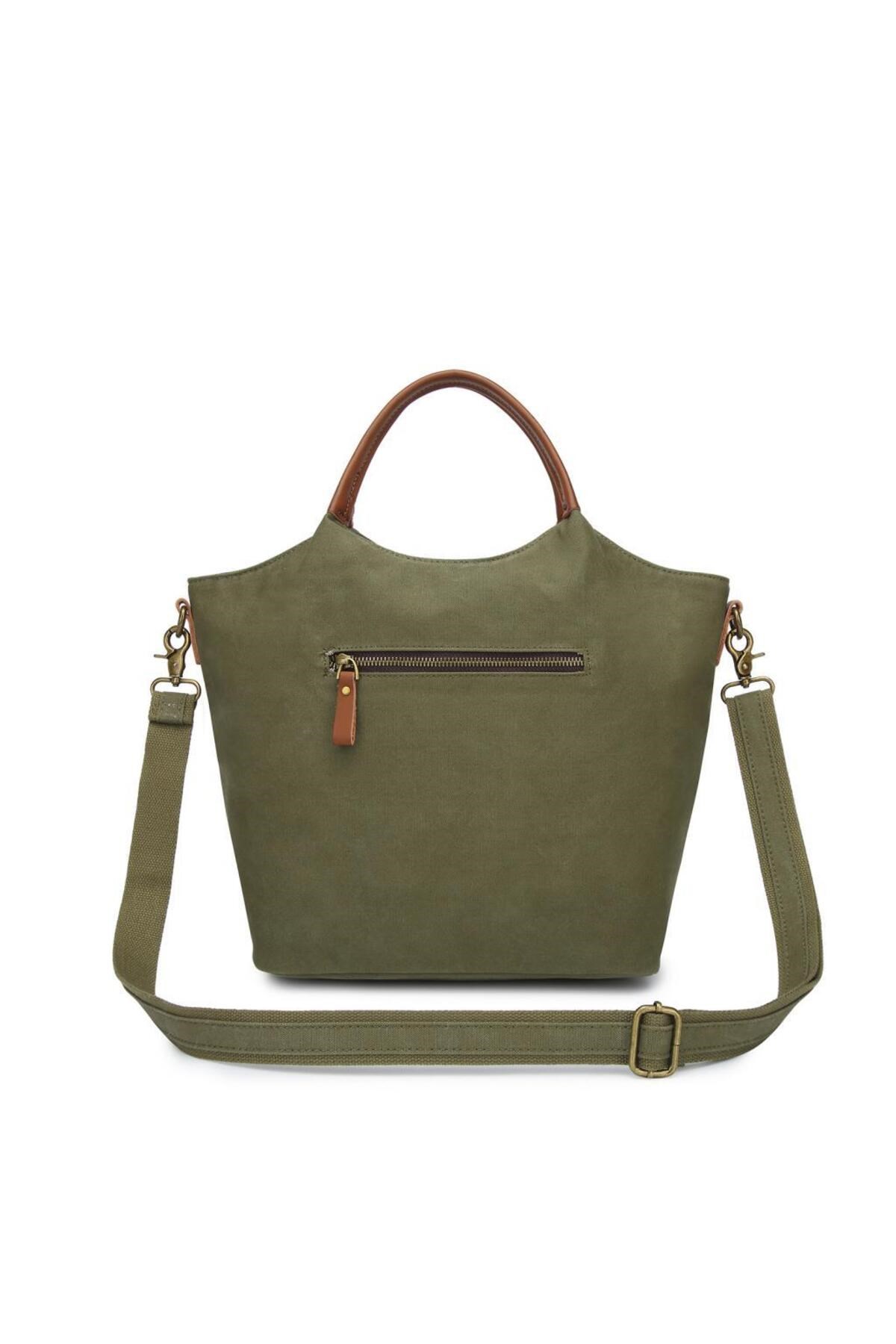 Smart Bags Kanvas Kadın Omuz Çantası