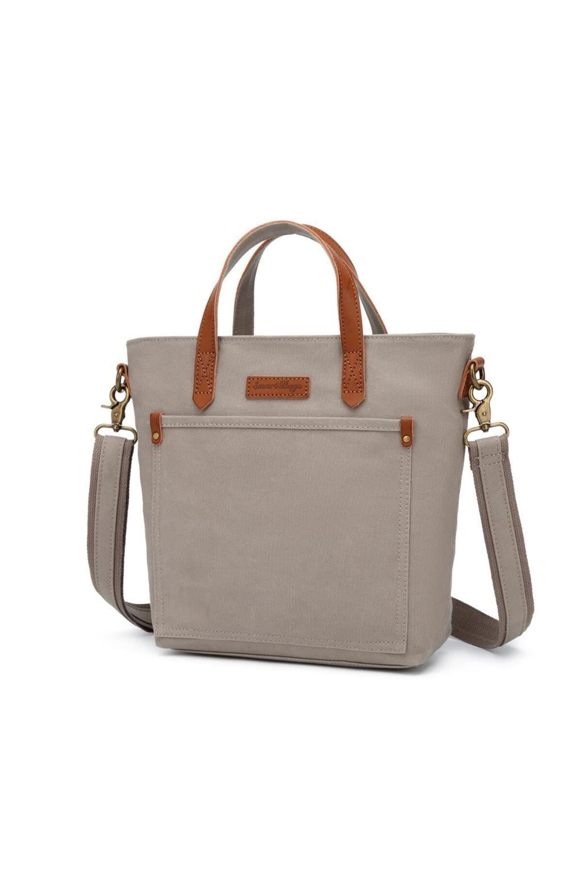 Smart Bags Kanvas Kadın Omuz Çantası