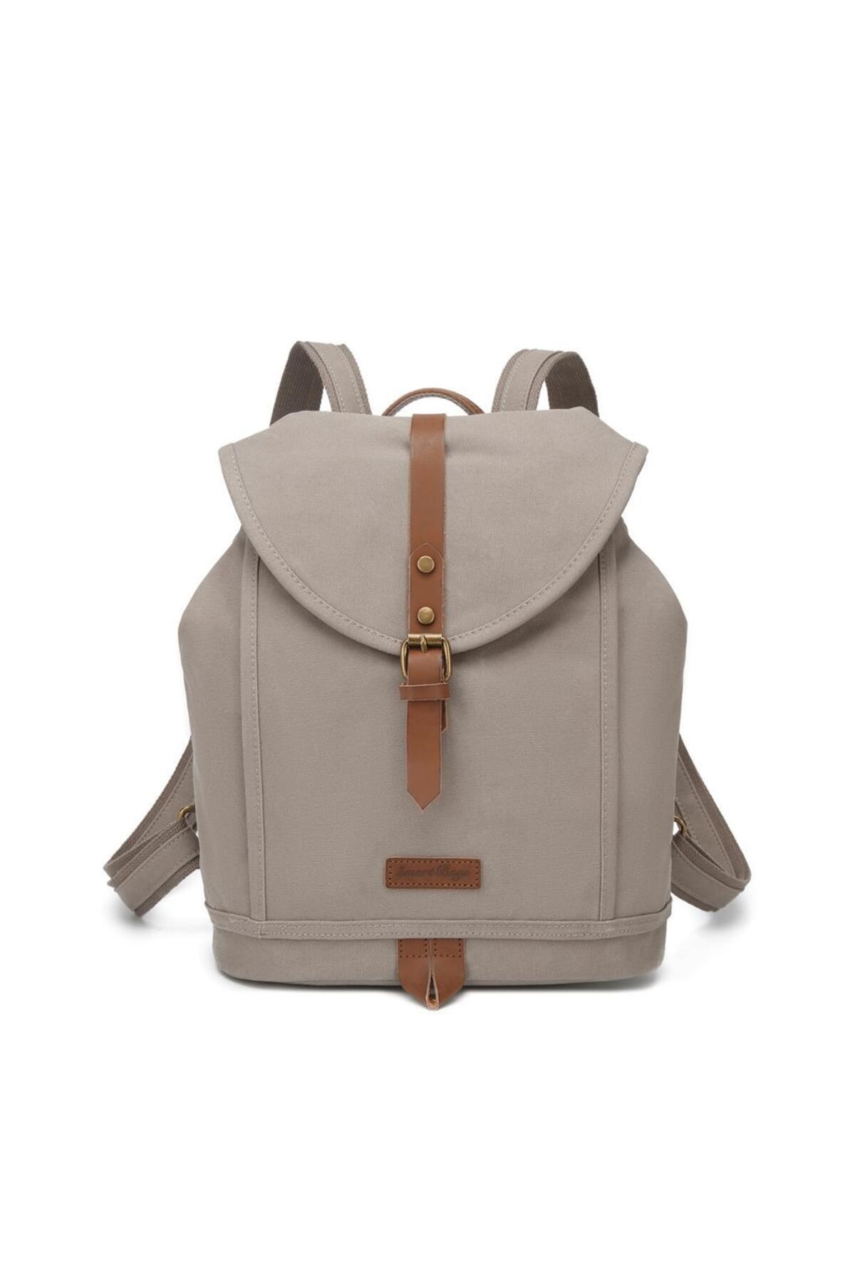 Smart Bags Kanvas Kadın Sırt Çantası
