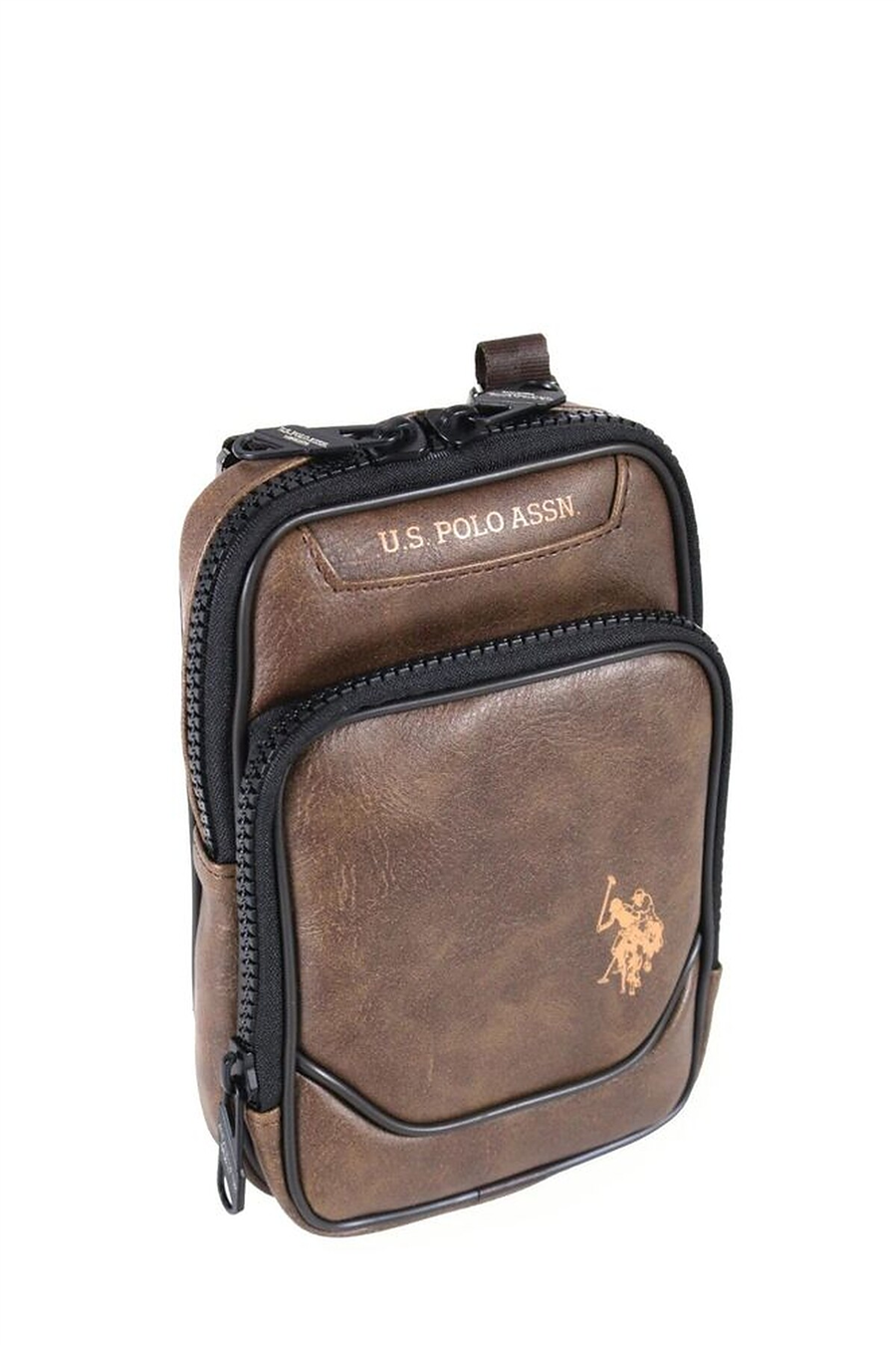 U.S. Polo Assn. Logo Detaylı Erkek Postacı Çantası
