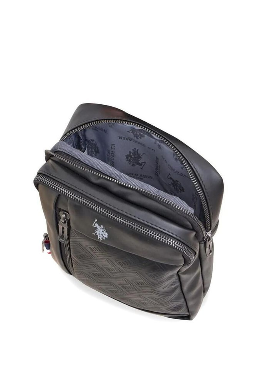 U.S. Polo Assn. Logo Detaylı Erkek Postacı Çantası