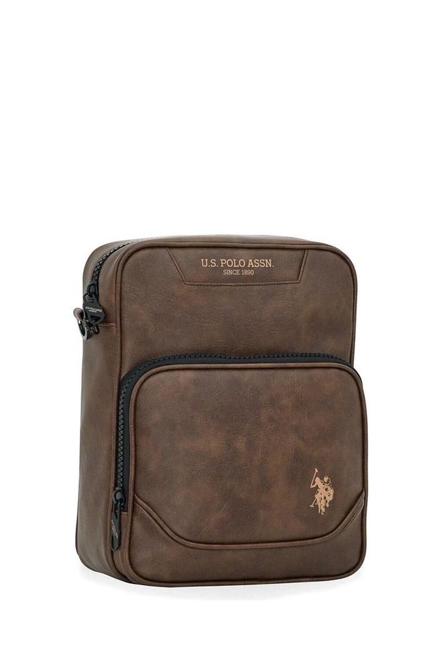 U.S. Polo Assn. Logo Detaylı Erkek Postacı Çantası