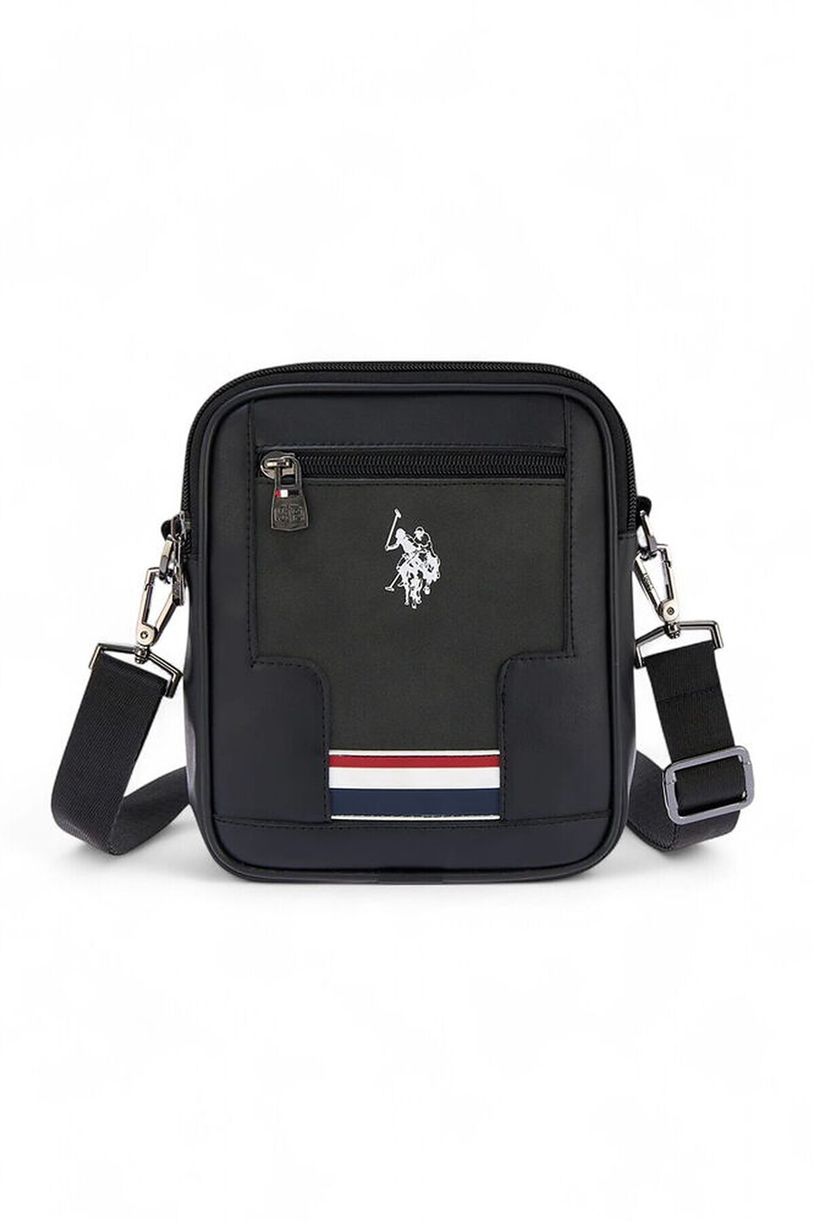 U.S. Polo Assn. Logo Detaylı Erkek Postacı Çantası