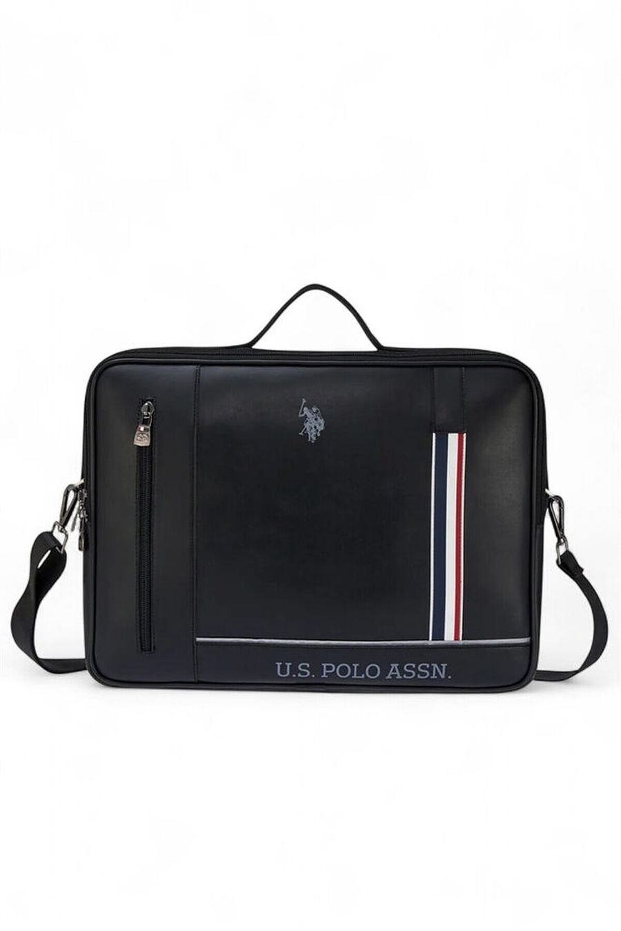 U.S. Polo Assn. Logo Detaylı Erkek Laptop & Evrak Çantası