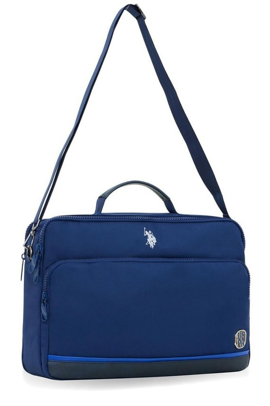 U.S. Polo Assn. Logo Detaylı Erkek Laptop & Evrak Çantası