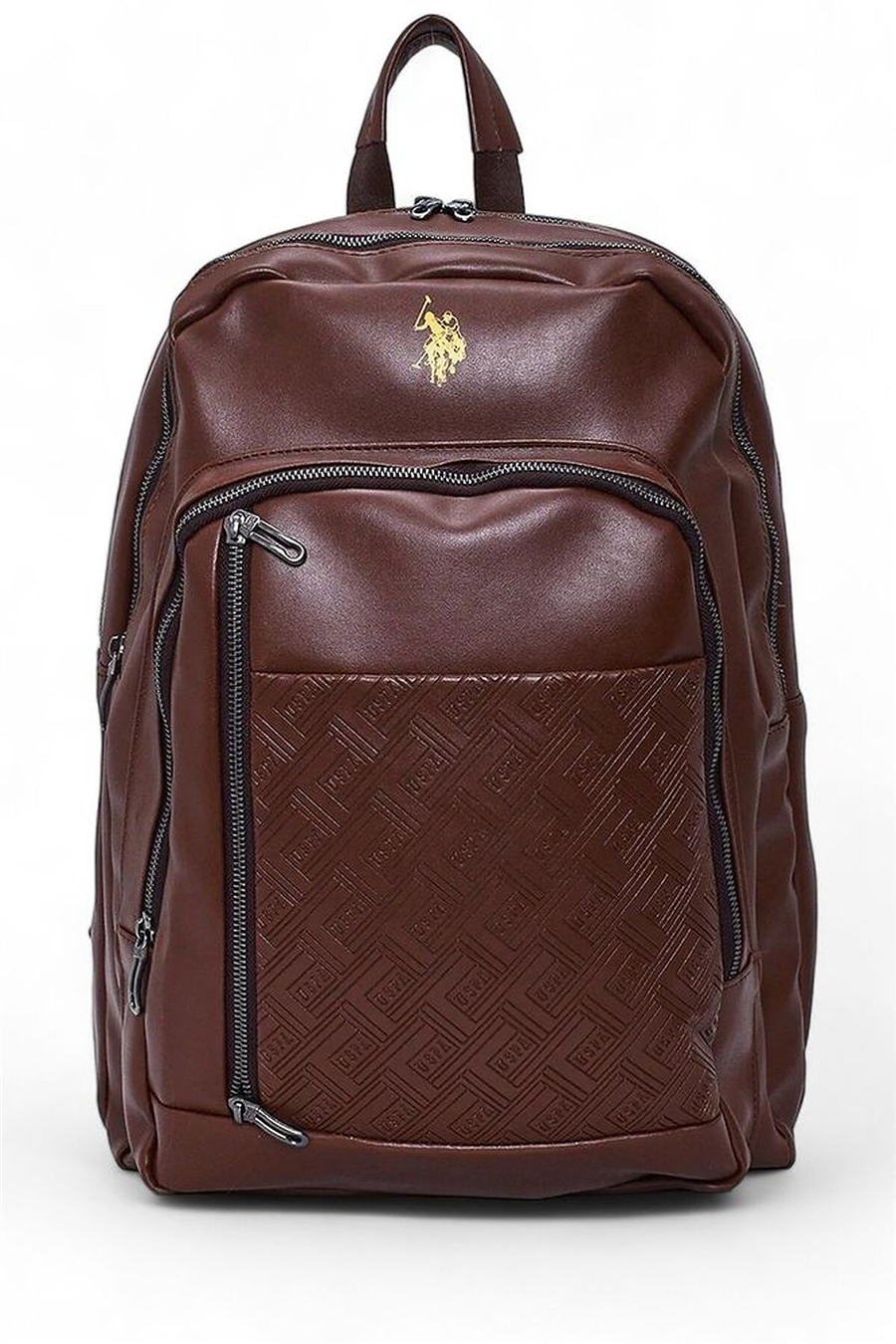 U.S. Polo Assn. Logo Detaylı Erkek Sırt Çantası