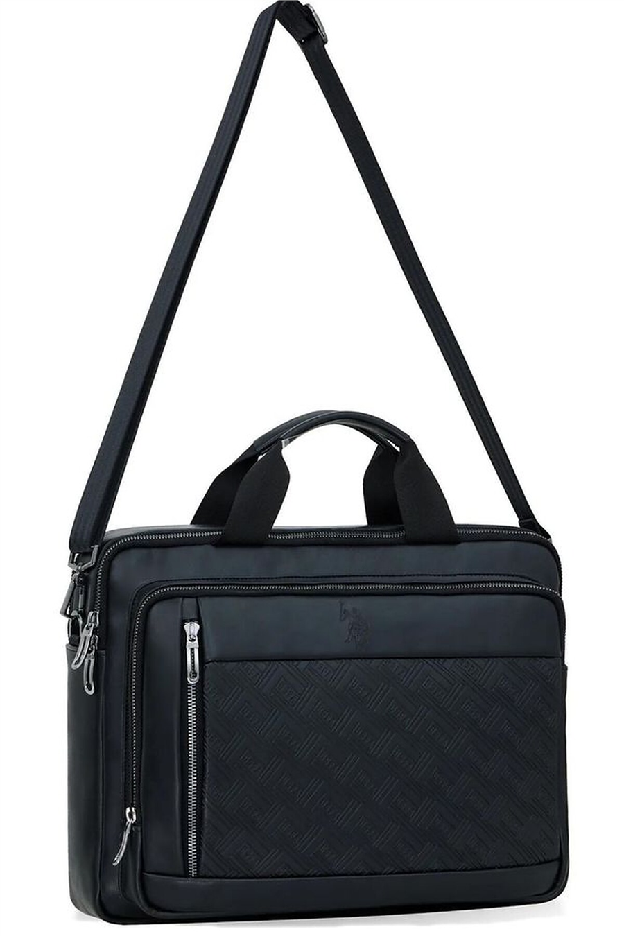 U.S. Polo Assn. Logo Detaylı Erkek Laptop & Evrak Çantası