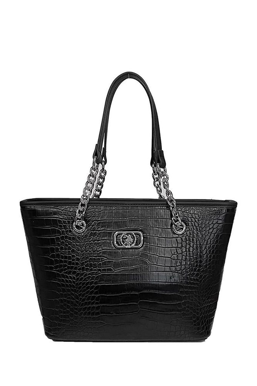 U.S. Polo Assn. Logo Detaylı Kadın Omuz Çantası