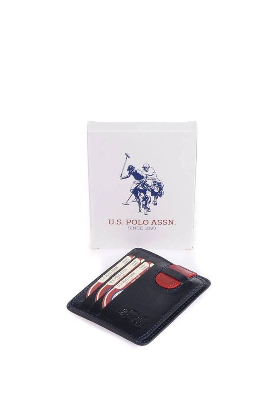 U.S. Polo Assn. Hakiki Deri Erkek Kartlık