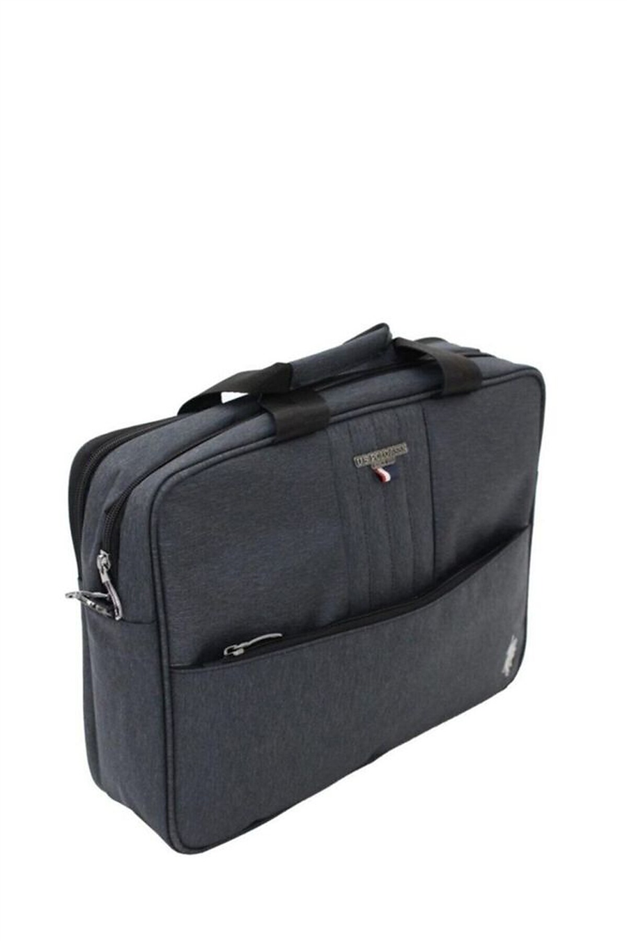 U.S. Polo Assn. Logo Detaylı Erkek Laptop & Evrak Çantası