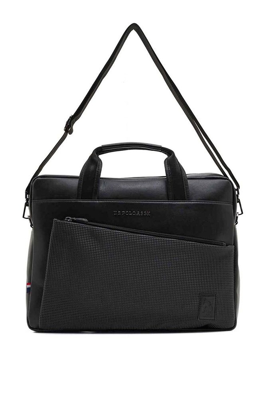 U.S. Polo Assn. Logo Detaylı Erkek Laptop & Evrak Çantası