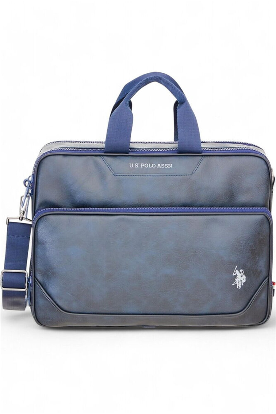U.S. Polo Assn. Logo Detaylı Erkek Laptop & Evrak Çantası