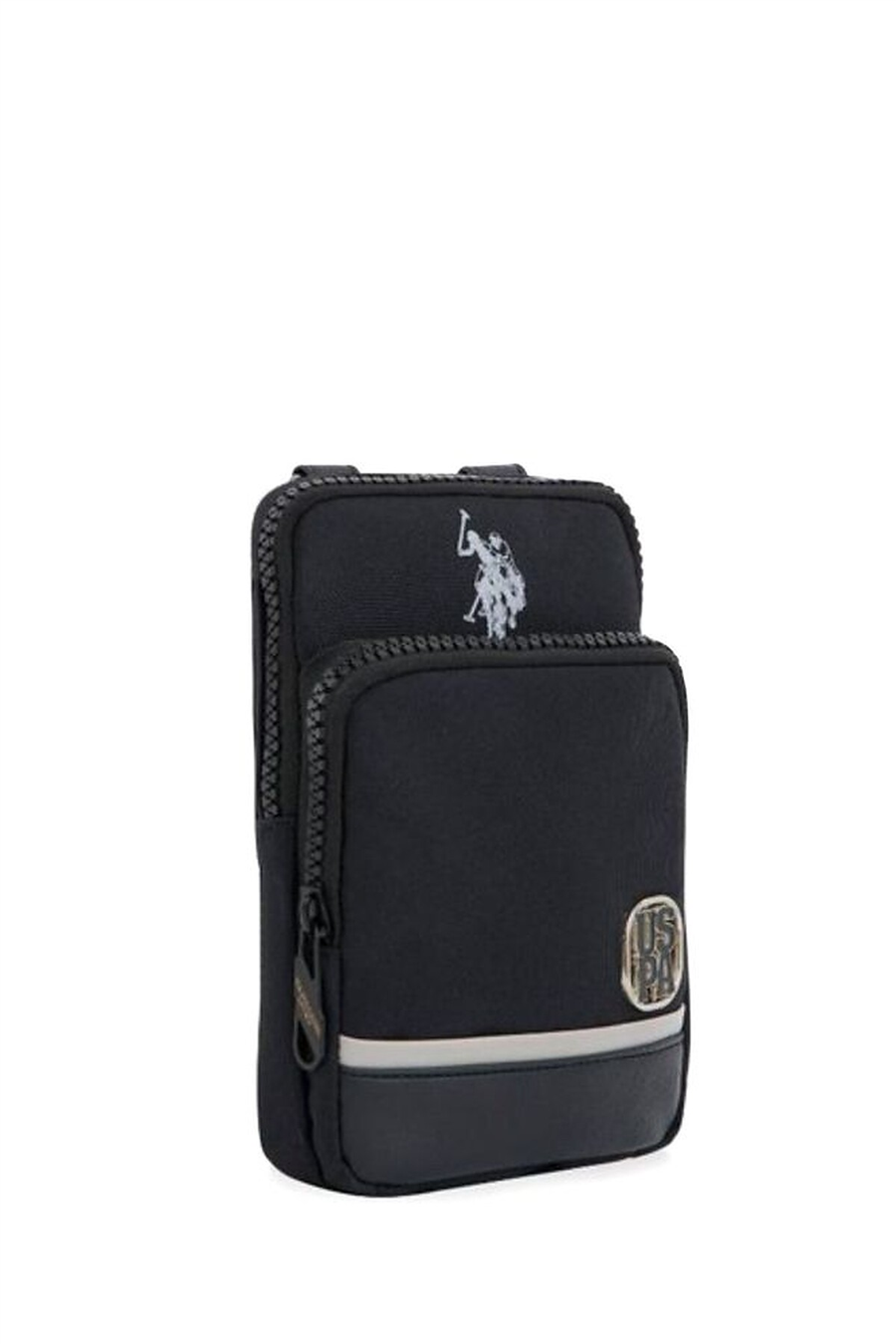 U.S. Polo Assn. Logo Detaylı Erkek Postacı Çantası