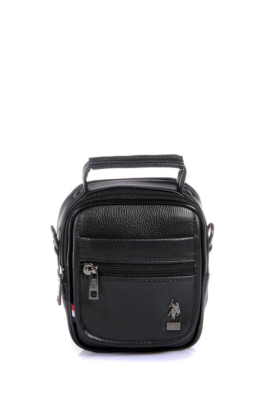 U.S. Polo Assn. Logo Detaylı Erkek Postacı Çantası