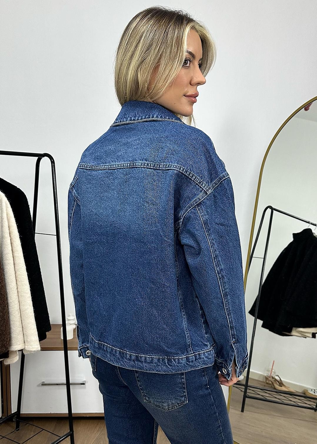 Kot Levis Ceket - Mavi