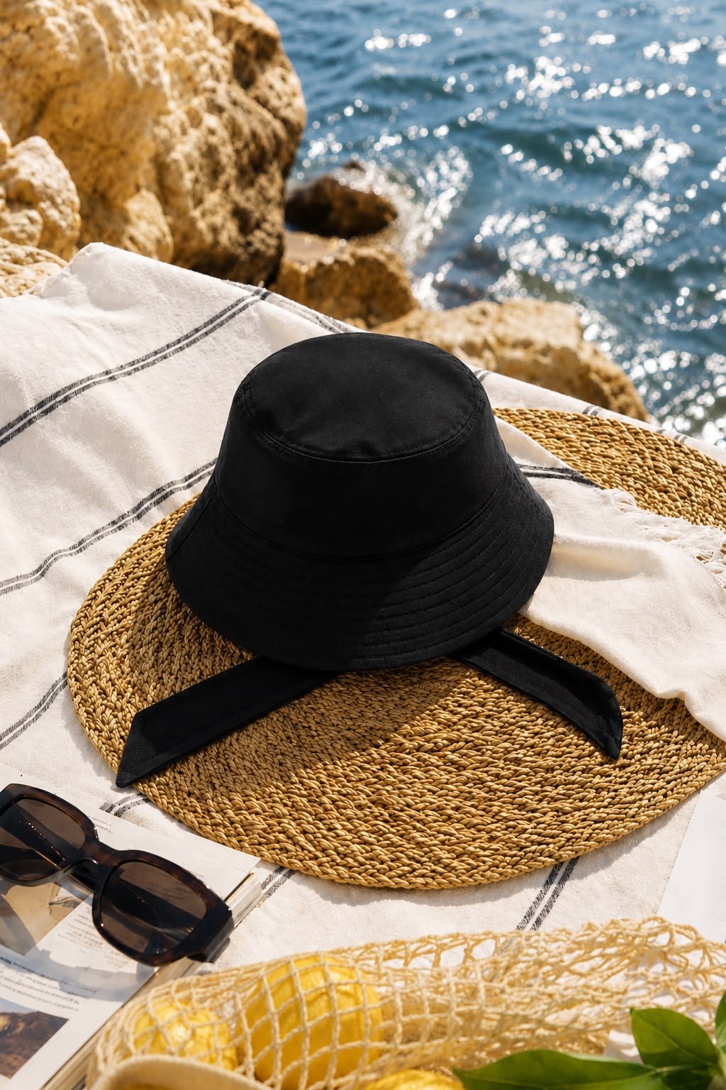 BAĞLAMALI  BUCKET ŞAPKA