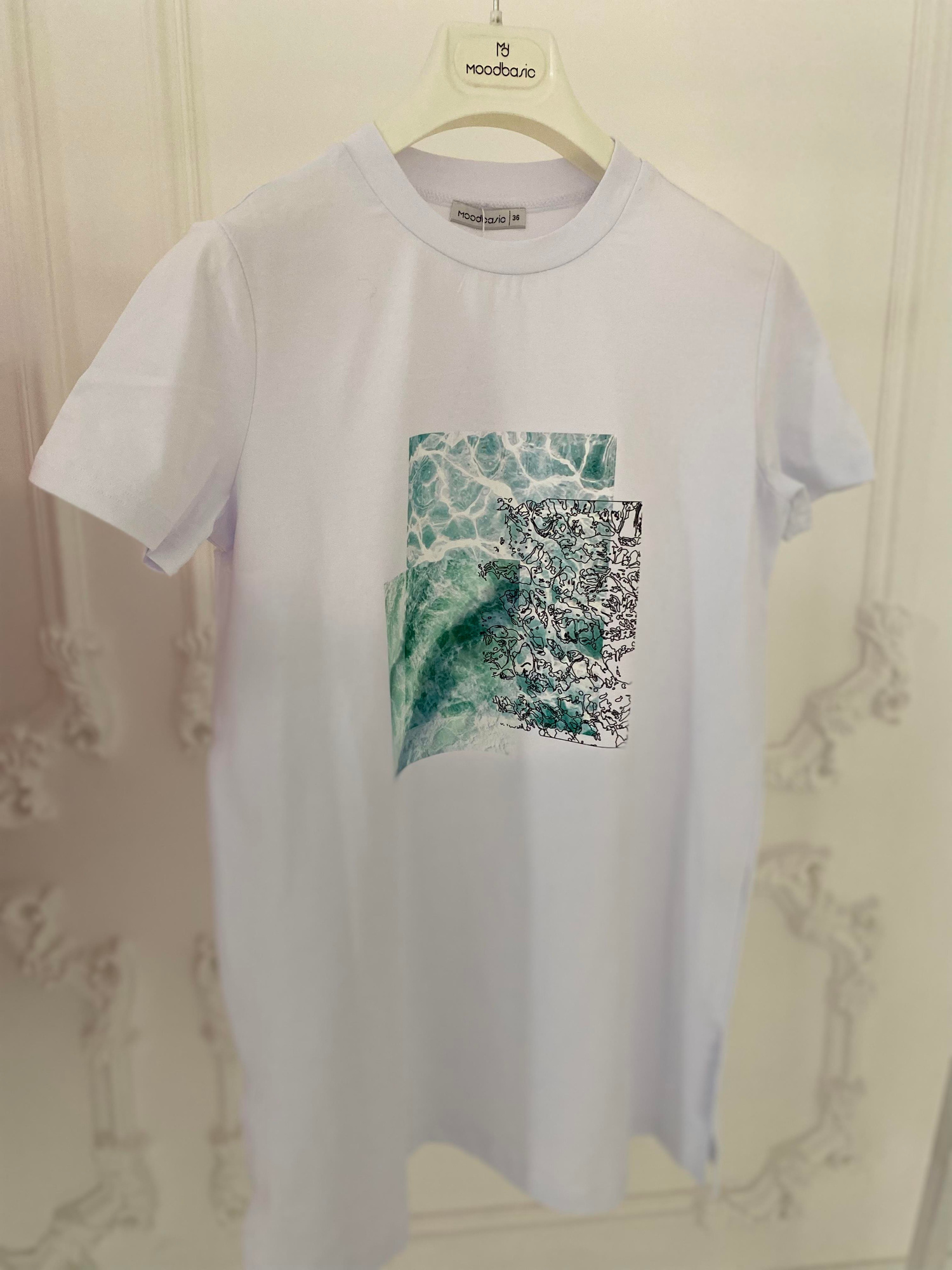 RENKLİ BASKILI T-SHIRT