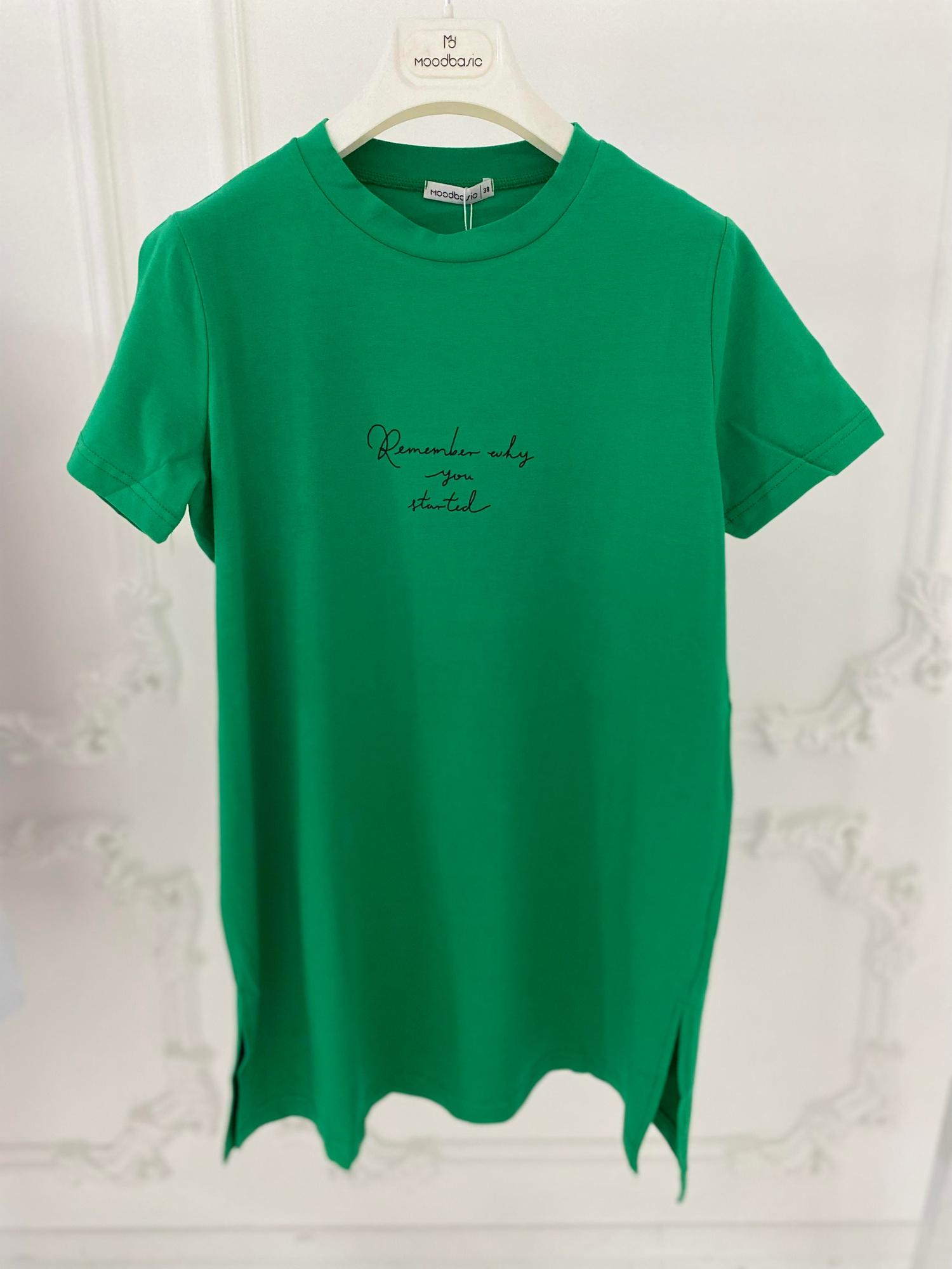 YAZILI BASKILI T-SHIRT