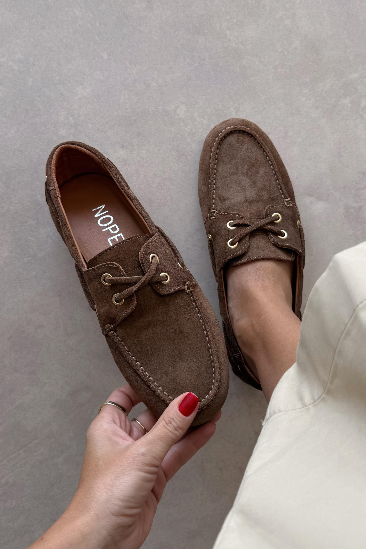 Alberta Camel Hakiki Deri Loafer