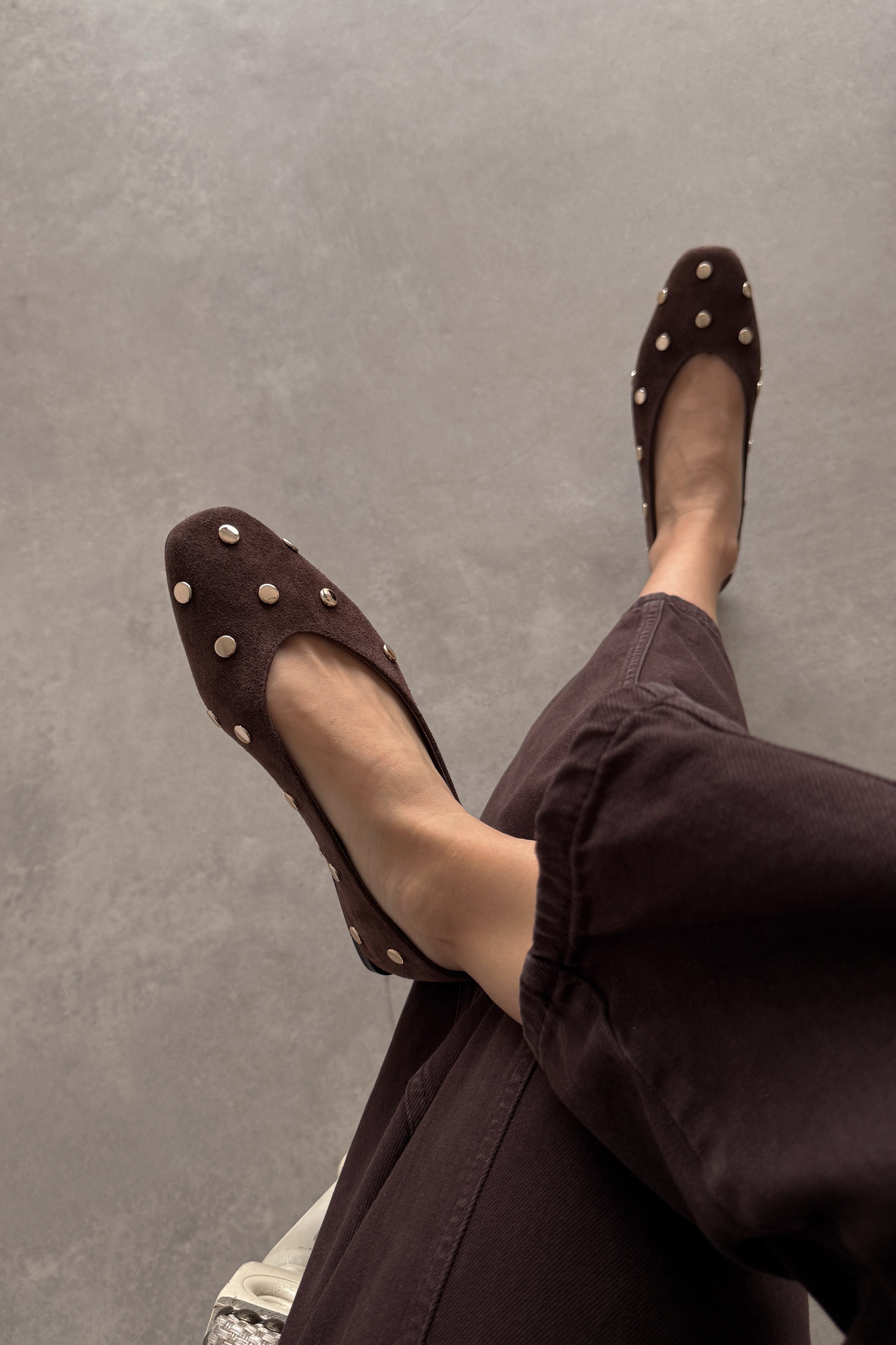 Allegro Kahverengi Hakiki Deri Babet