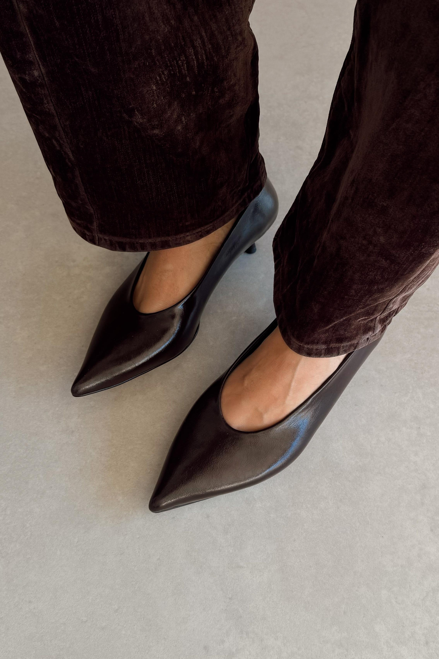 Alya Kahverengi Stiletto
