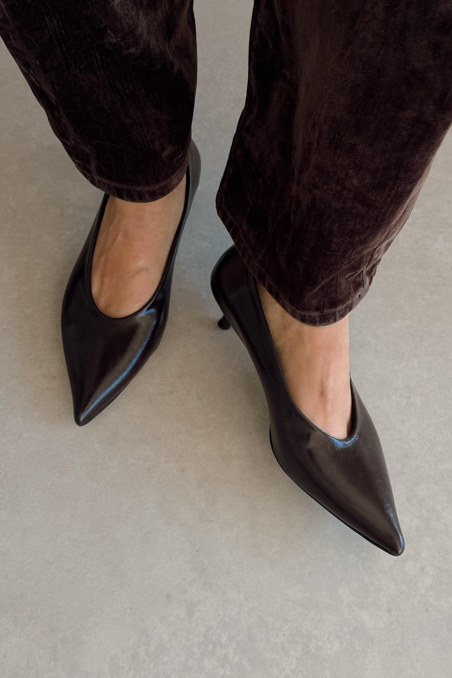 Alya Kahverengi Stiletto