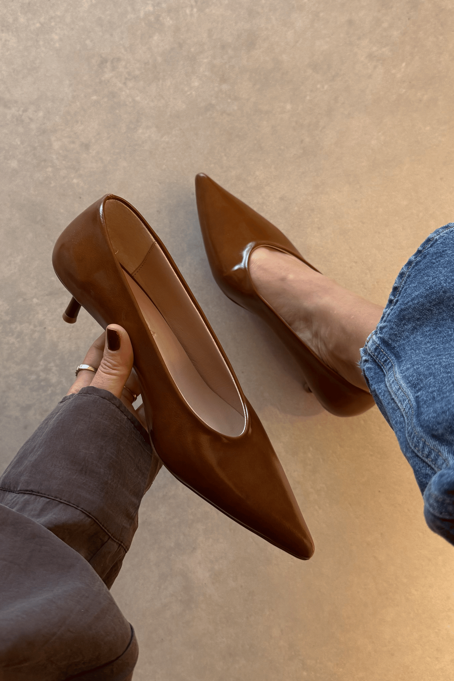 Alya Karamel Stiletto