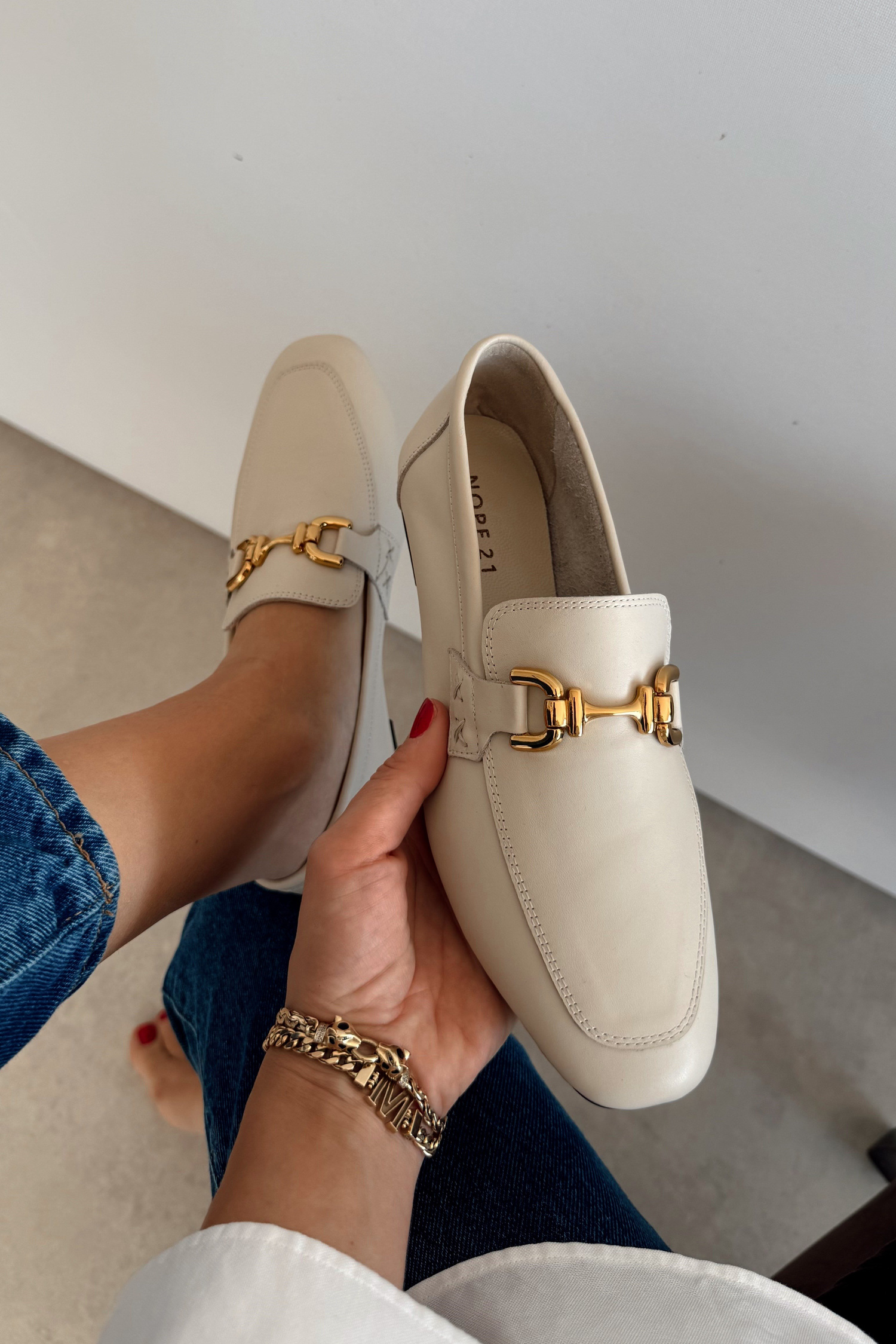 Axel Bej Hakiki Deri Loafer