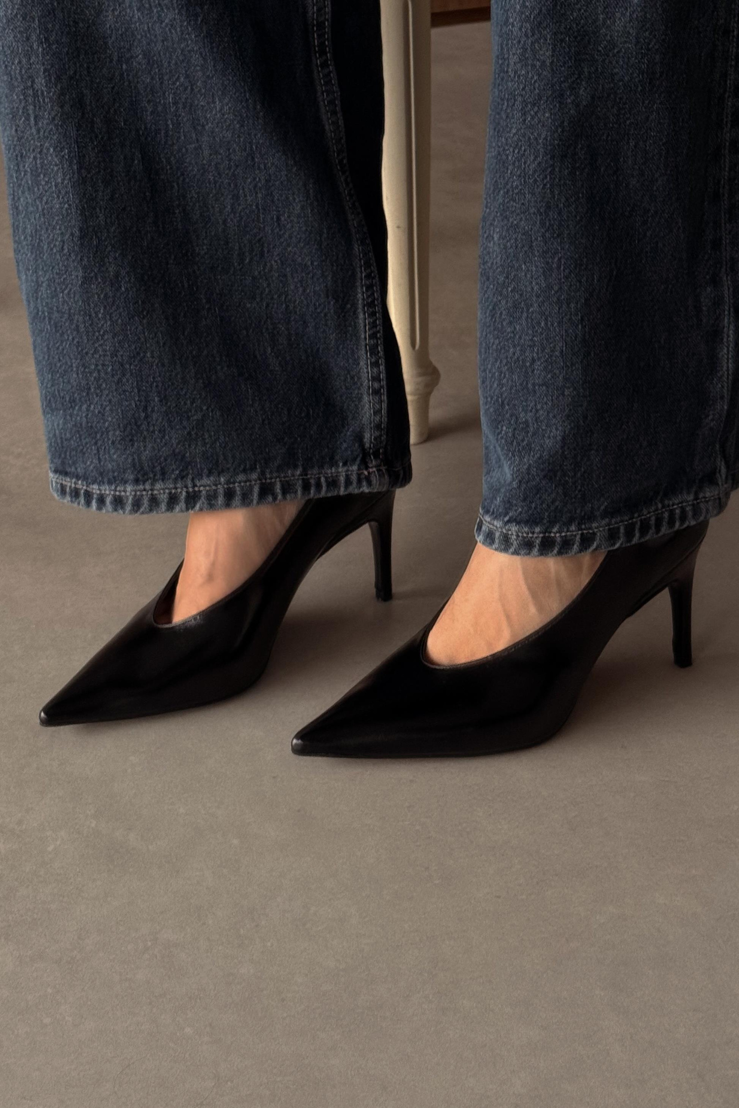 Bella Siyah Stiletto