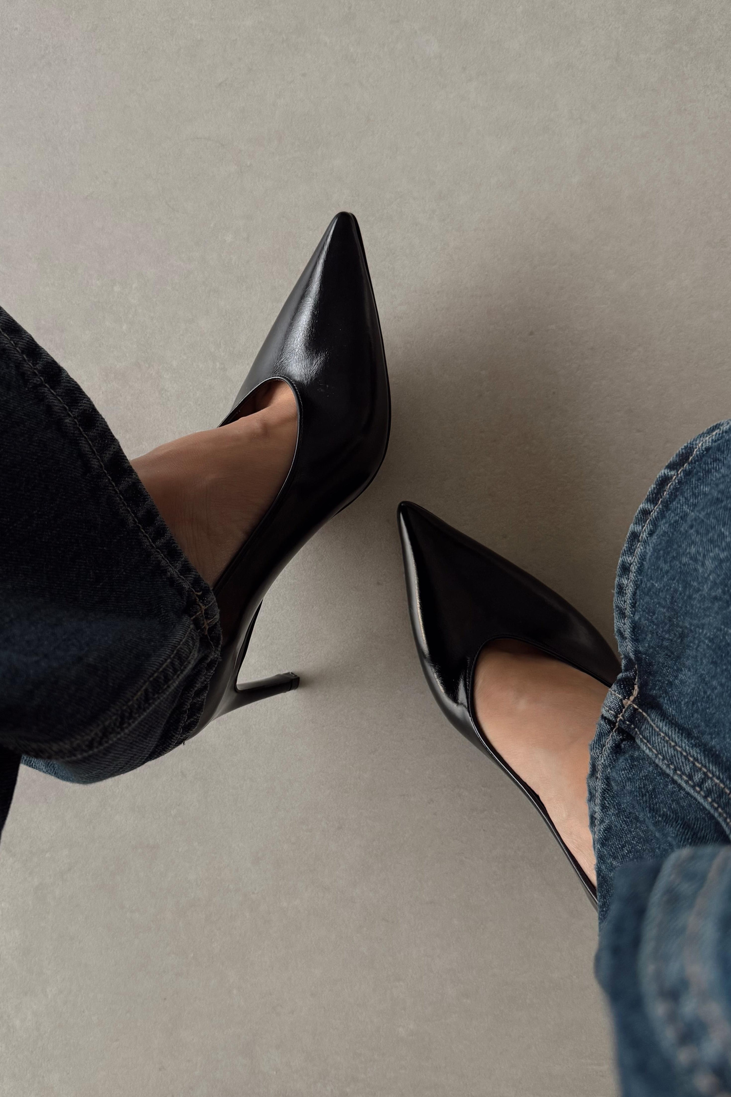 Bella Siyah Stiletto