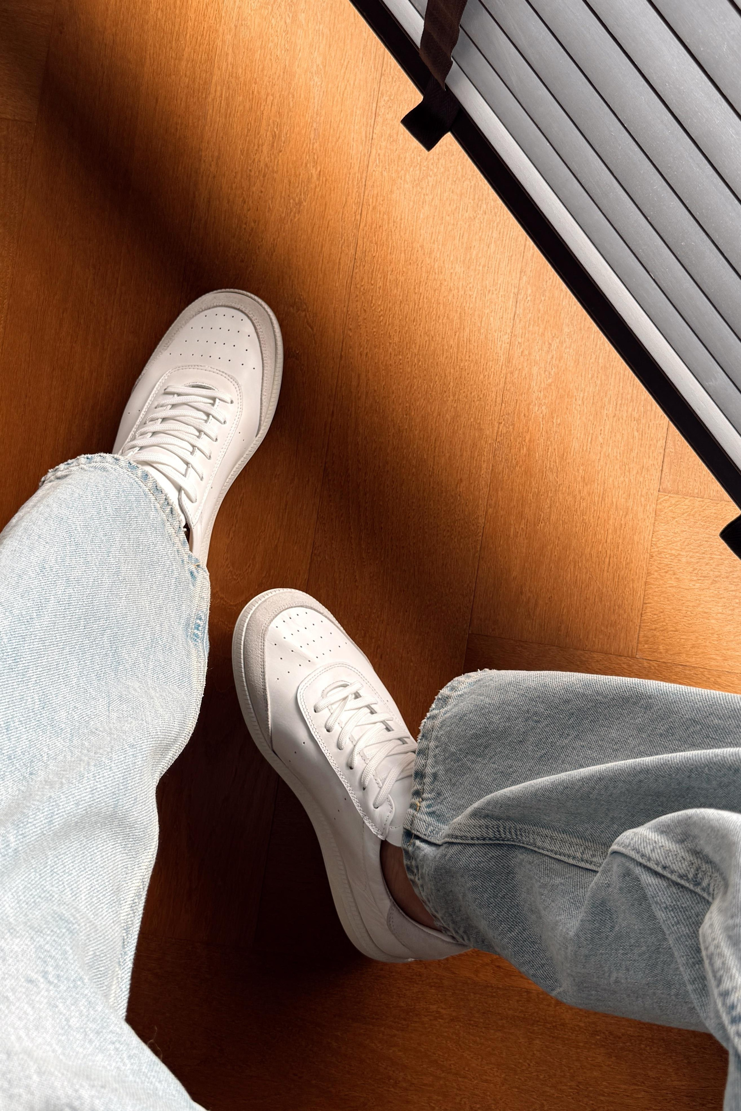 Boho Beyaz Hakiki Deri Sneaker