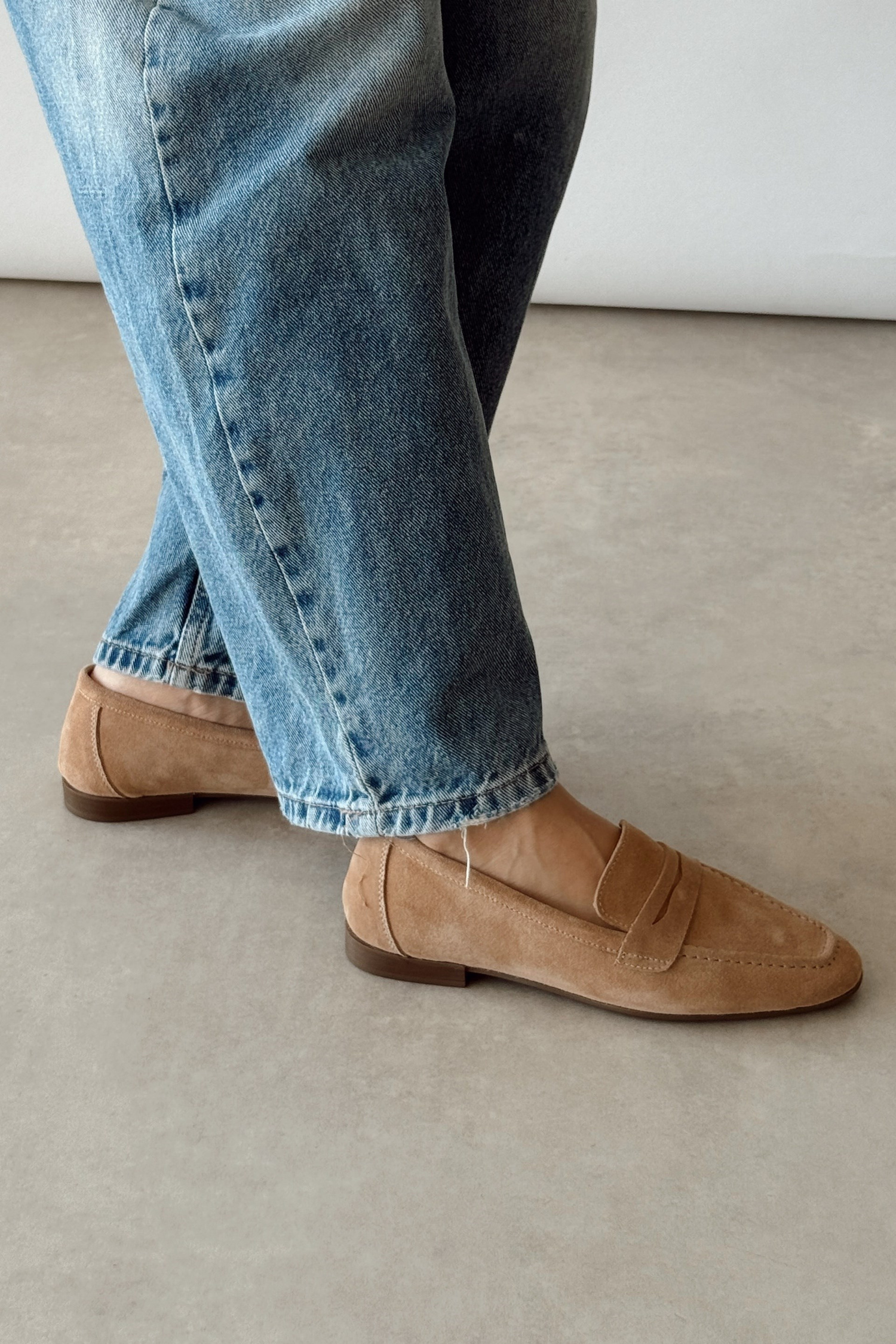 Georgia Nude Hakiki Deri Loafer