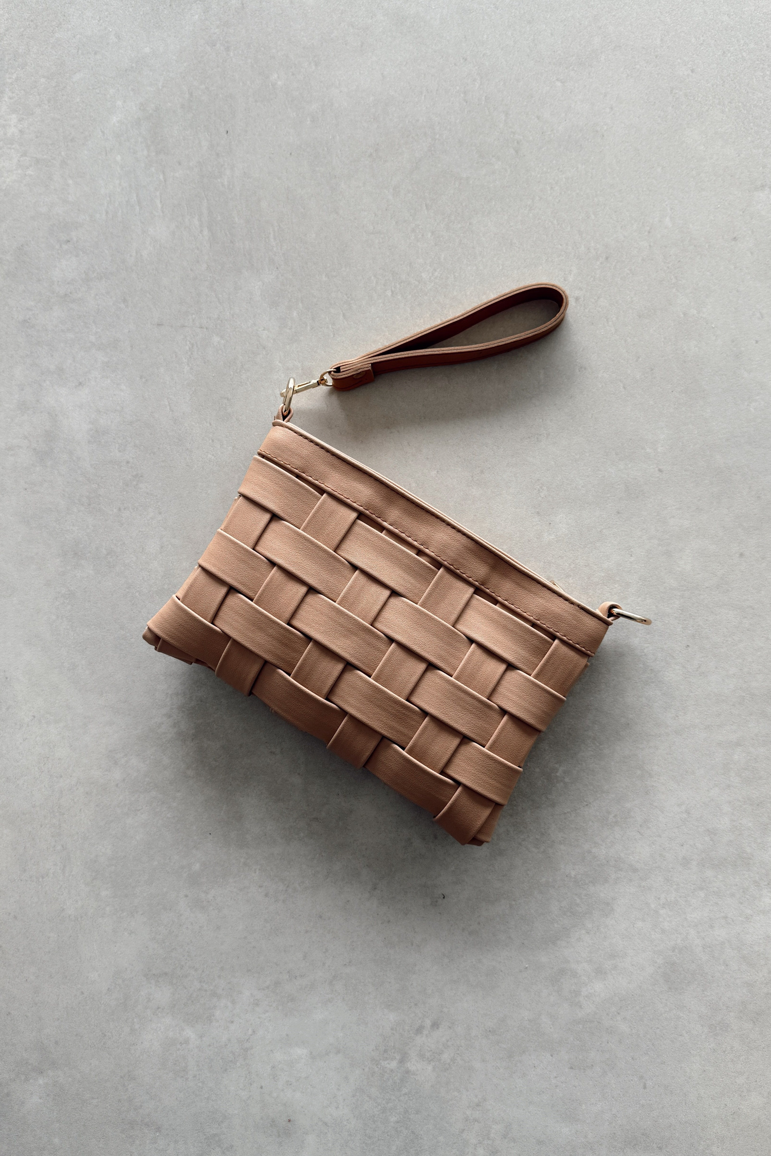 Lily Nude Örme Clutch