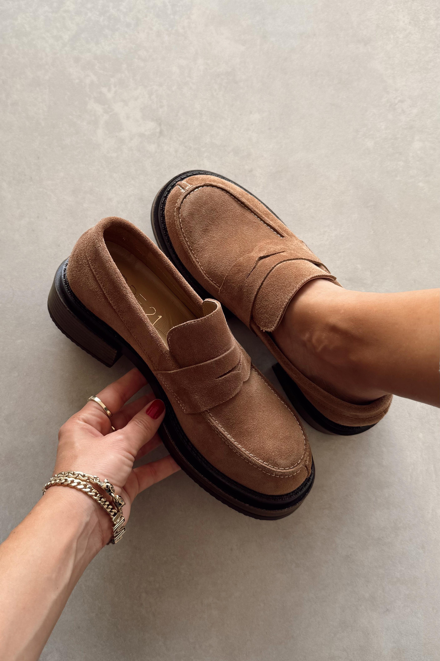 Maritza Toprak Hakiki Deri Loafer