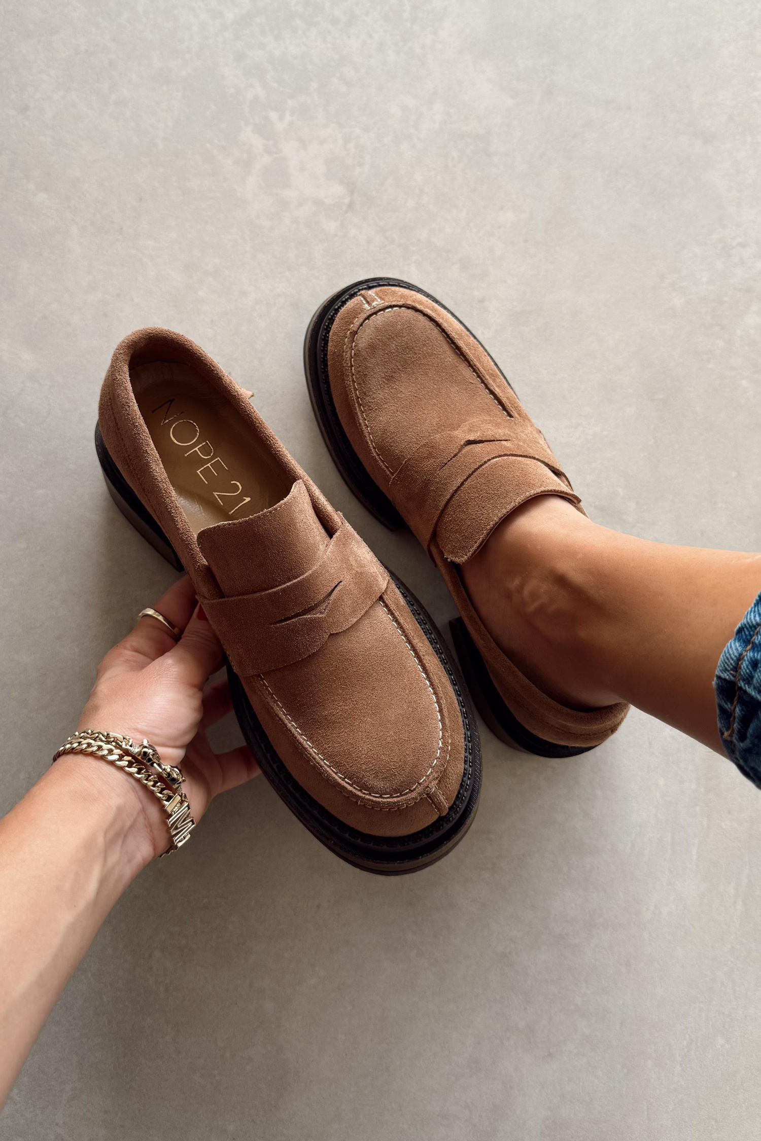 Maritza Toprak Hakiki Deri Loafer