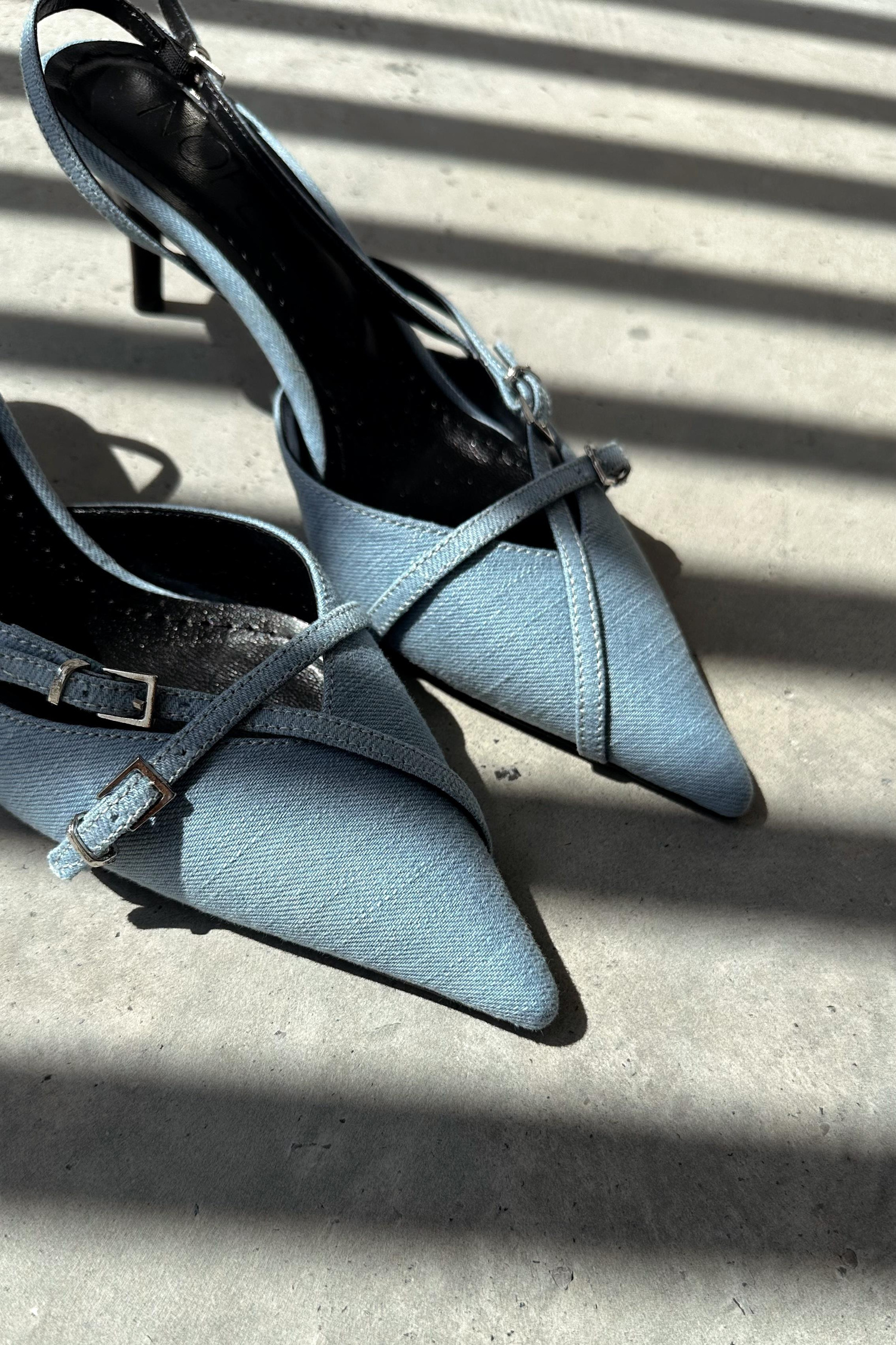 Miu Denim Stiletto