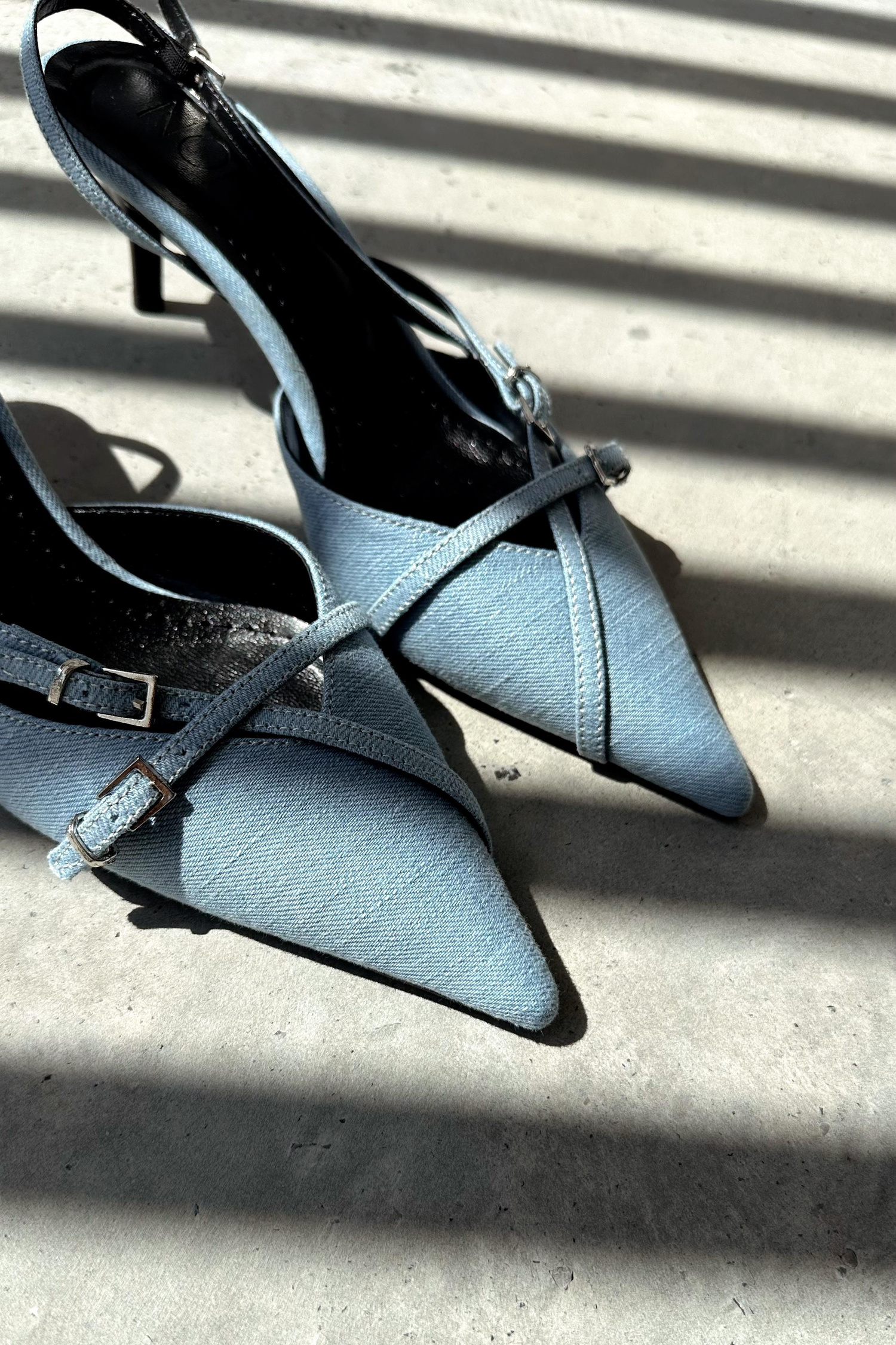 Miu Denim Stiletto