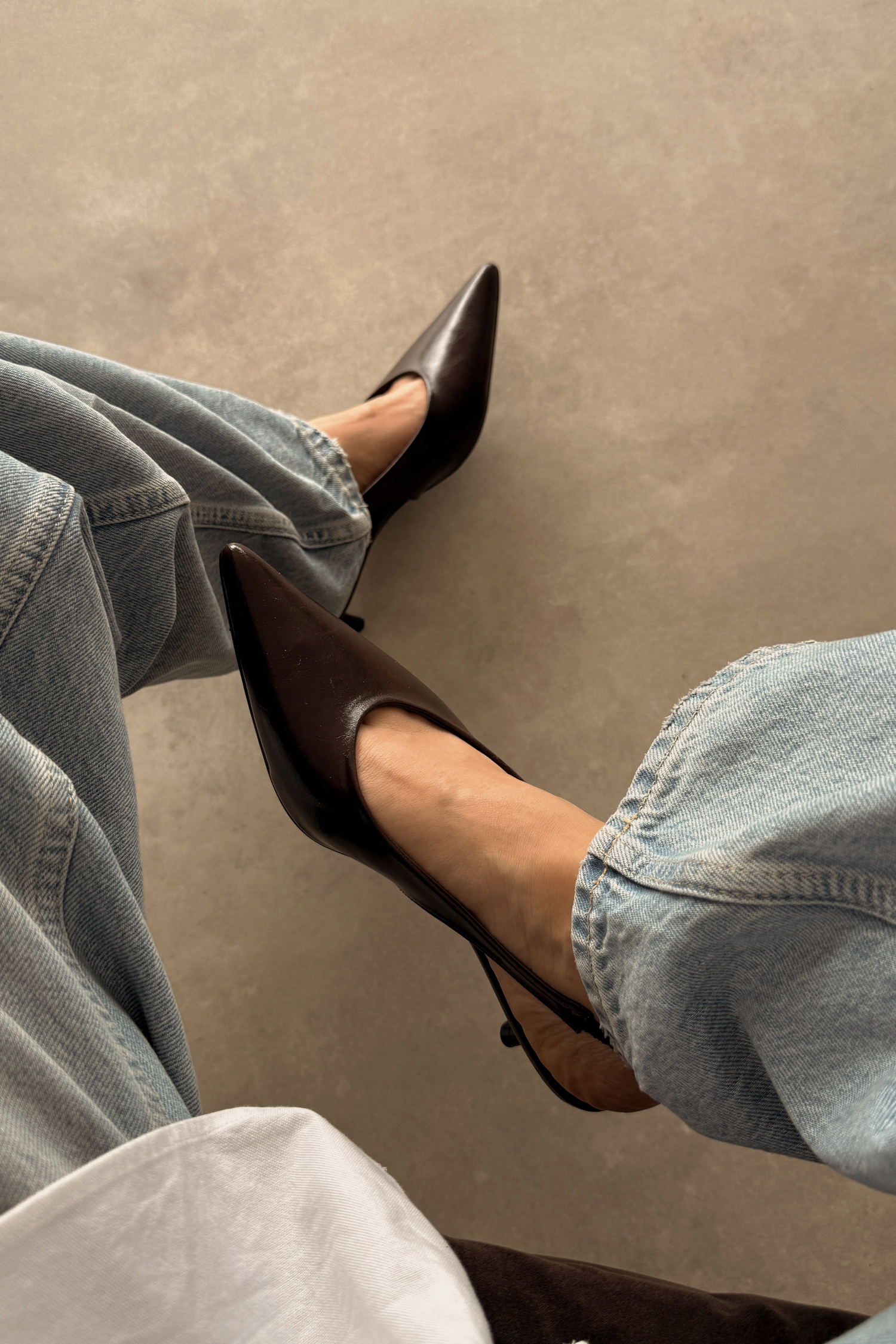 Monica Kahverengi Stiletto 