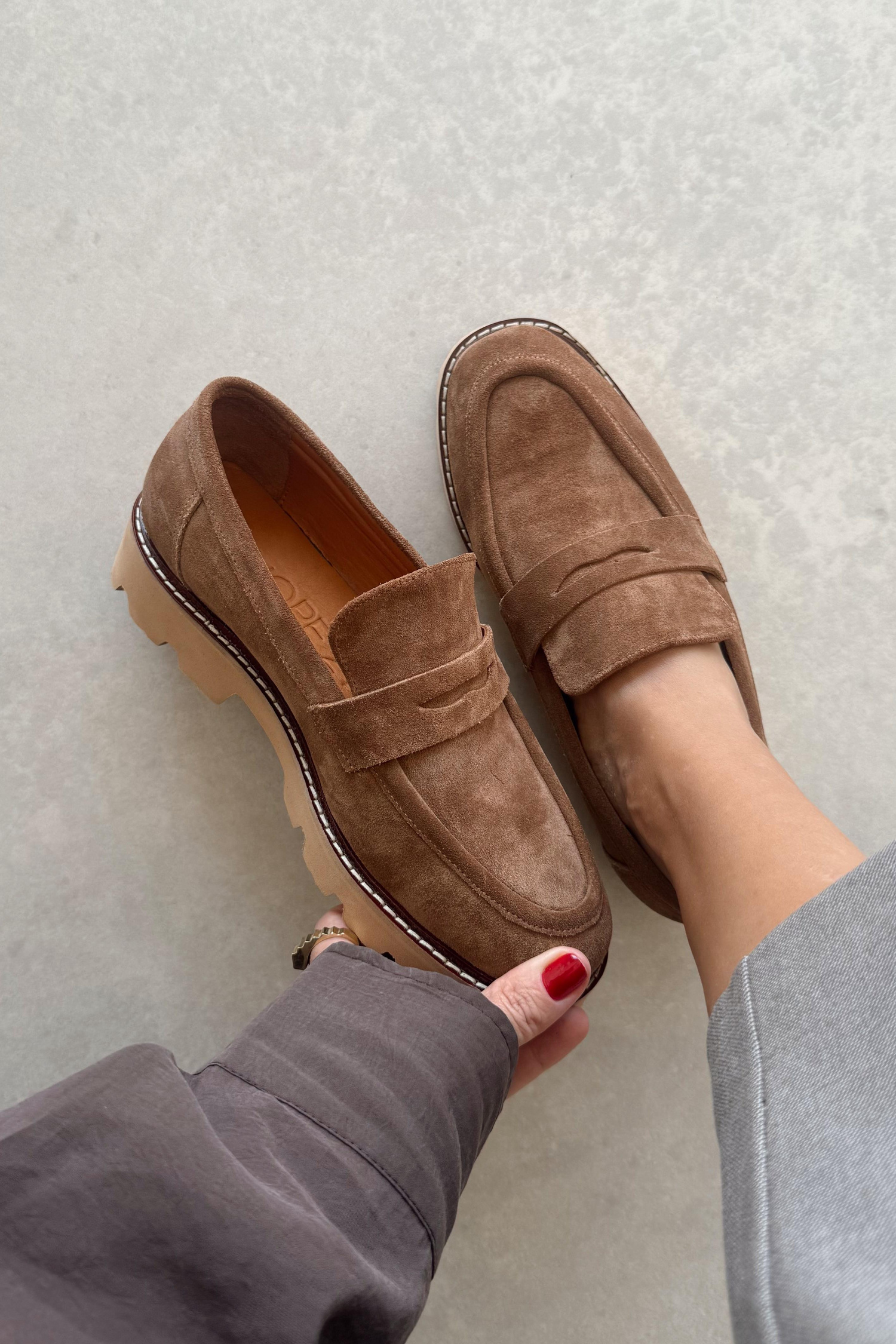 Montana Toprak Hakiki Deri Loafer